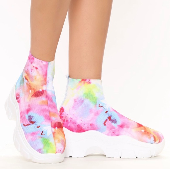 I am selling there cute Fashion nova sneakers - Picture 2 of 4
